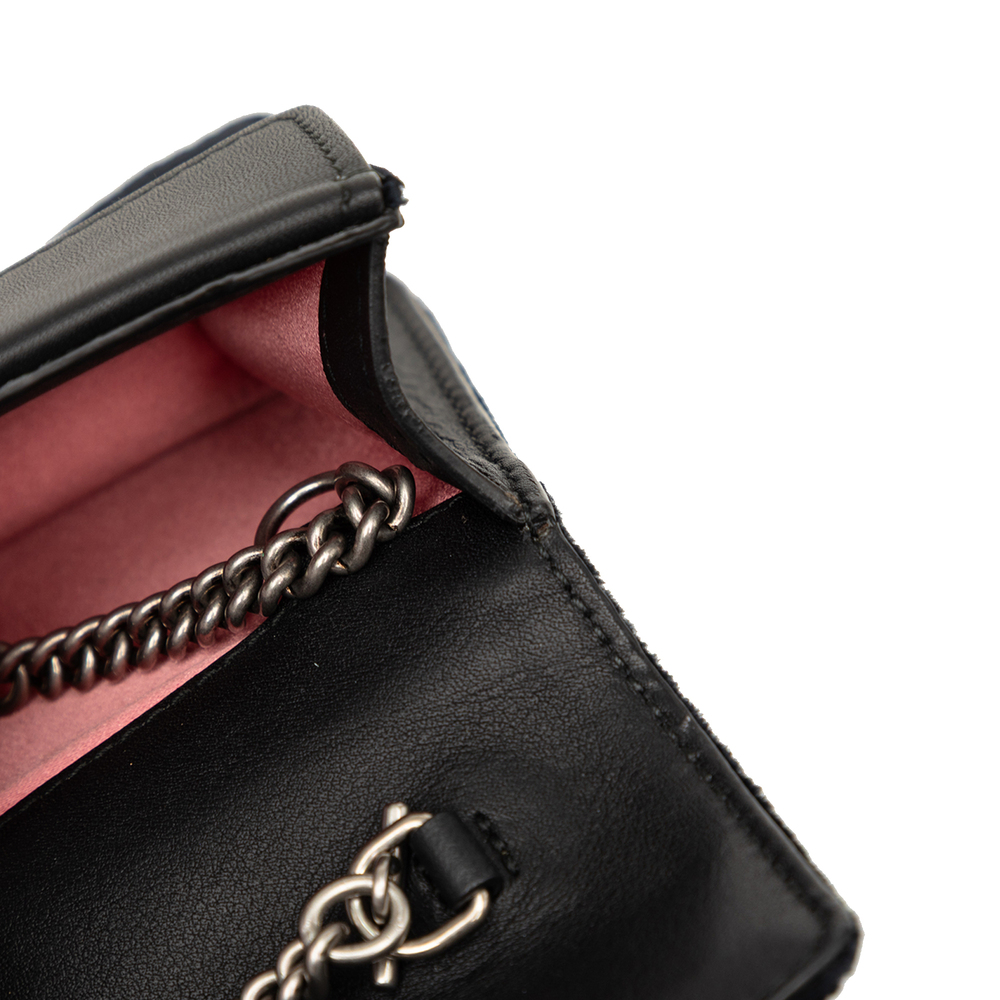 Pre-Loved Gucci Mini Crystal Embellished Velvet Dionysus Crossbody - Picture 6 of 7